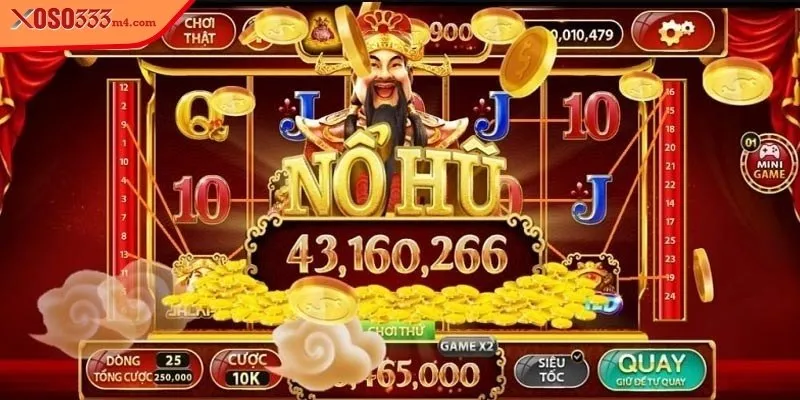Nổ hũ Thần Tài là trò chơi dễ trúng thưởng tại Xoso333